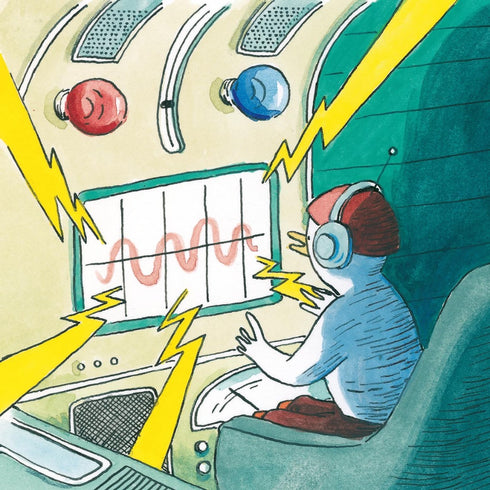 Astronautka Fabi sbírá kosmický odpad