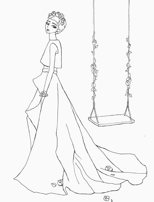 #girls#fashion#flowers