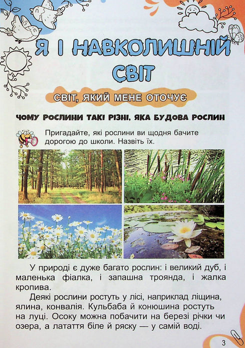 Я досліджую світ. Підручник. 1 клас. Частина 2