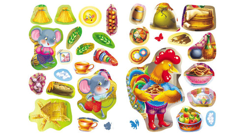 Ucho. Pohádky s nálepkami