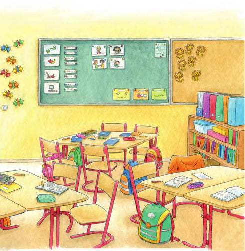 Конні йде у школу