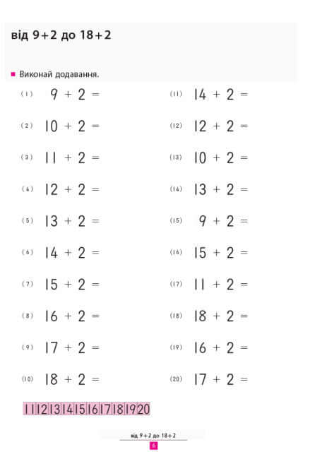 KUMON. Učíme se sčítat