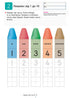 KUMON. We learn to count from 1 to 120
