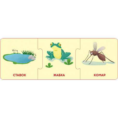 Логічні ланцюжки. Світ тварин. Хто де живе і що їсть