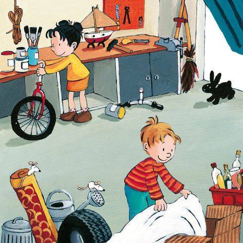 Pixie book. Max builds a pirate ship