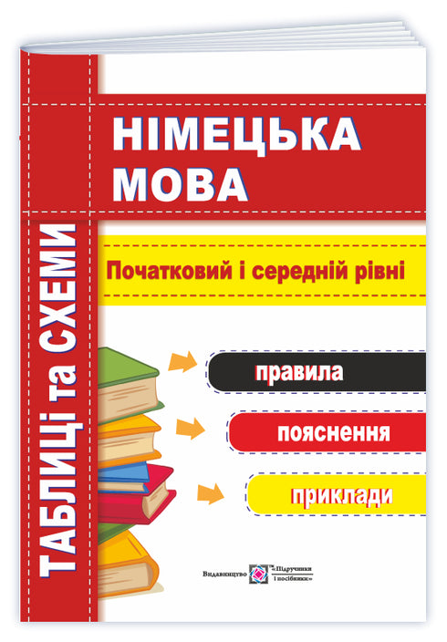 German Language. Tables and Diagrams. Beginner and Intermediate Levels - 9789660727229