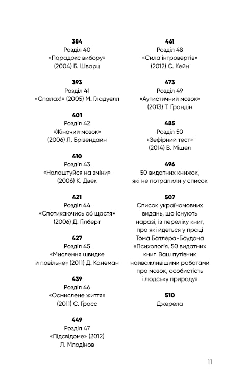 Psychologie. 50 vynikajících knih