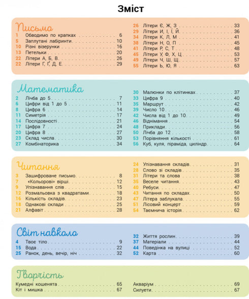 Розвивалочка з котом Тарасиком. 5-6 років