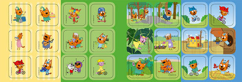 Tři kočky. Dobrodružné omalovánky. Společně je to veselejší!