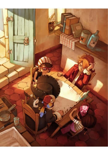 Pirate Gang. The Treasures of Pirate Morgan