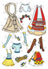 Dress the doll (pink)