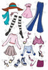 Dress the doll (pink)