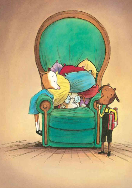 Лагідні сторінки. Історія про вовка