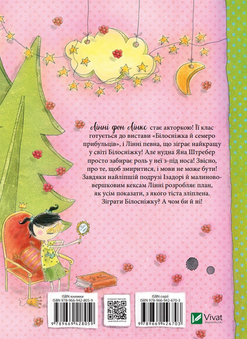 Linny fon Links. Hvězda v malinovo-smetanové obloze