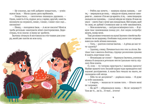 "Tyu!" - řekl ježek