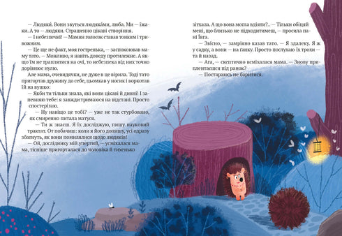 "Tyu!" - řekl ježek