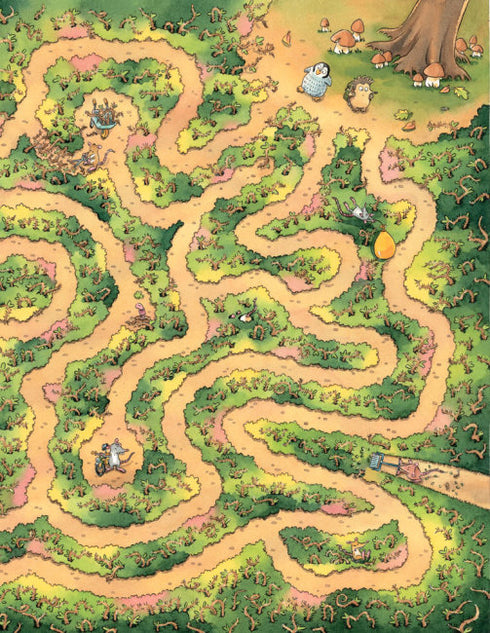 Пригоди з лабіринтами. Їжак Ігнат і У-ру-ру. І куди ми дістанемось?